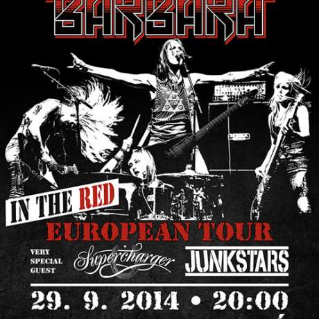 Crucified Barbara – In The Red - European Tour