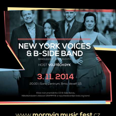 Moravia Music Fest 2014 – New York Voices & B-Side Band