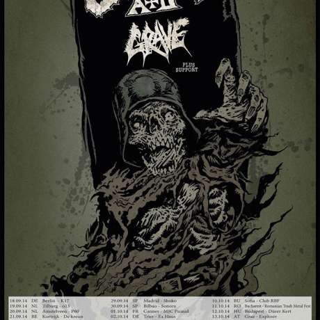 Entombed A.D. + Grave + Support