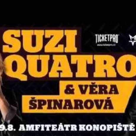 Koncert Suzi Quatro a Věry Špinarové