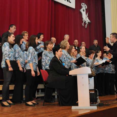 Koncert pěveckých sborů Vlastimila, Orlice, EXAUDI