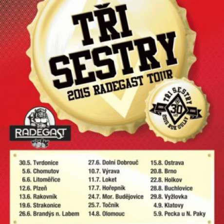 Tři sestry Radegast Tour 2015