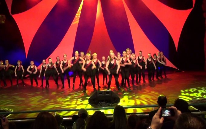 Angela Watson School of Dance perform at Disney World, Paris